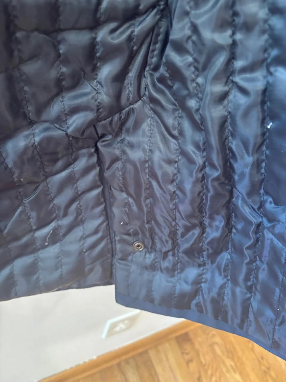 Saks Fifth Avenue Navy Nylon Limonta Bad Boy 2 Sport Coat Men’s 44R - Rare find
